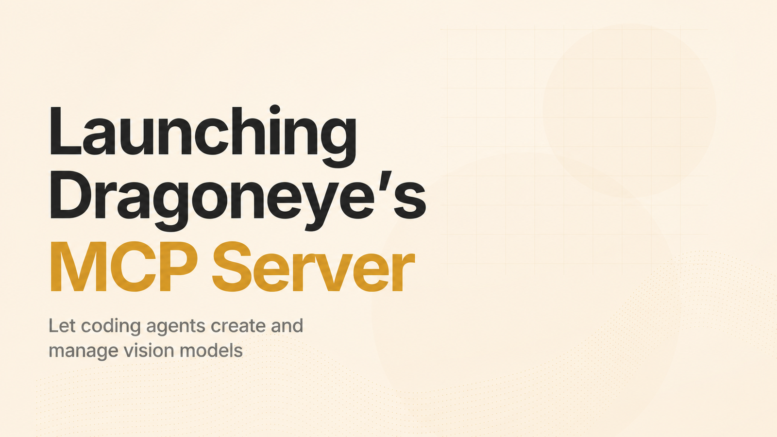 Launching Dragoneye's MCP Server